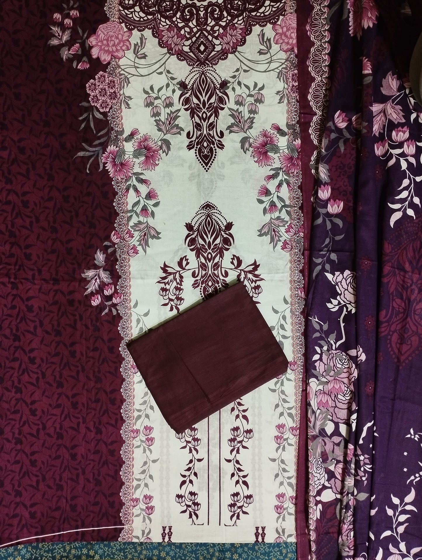 Cotton Printed Three Piece 04
