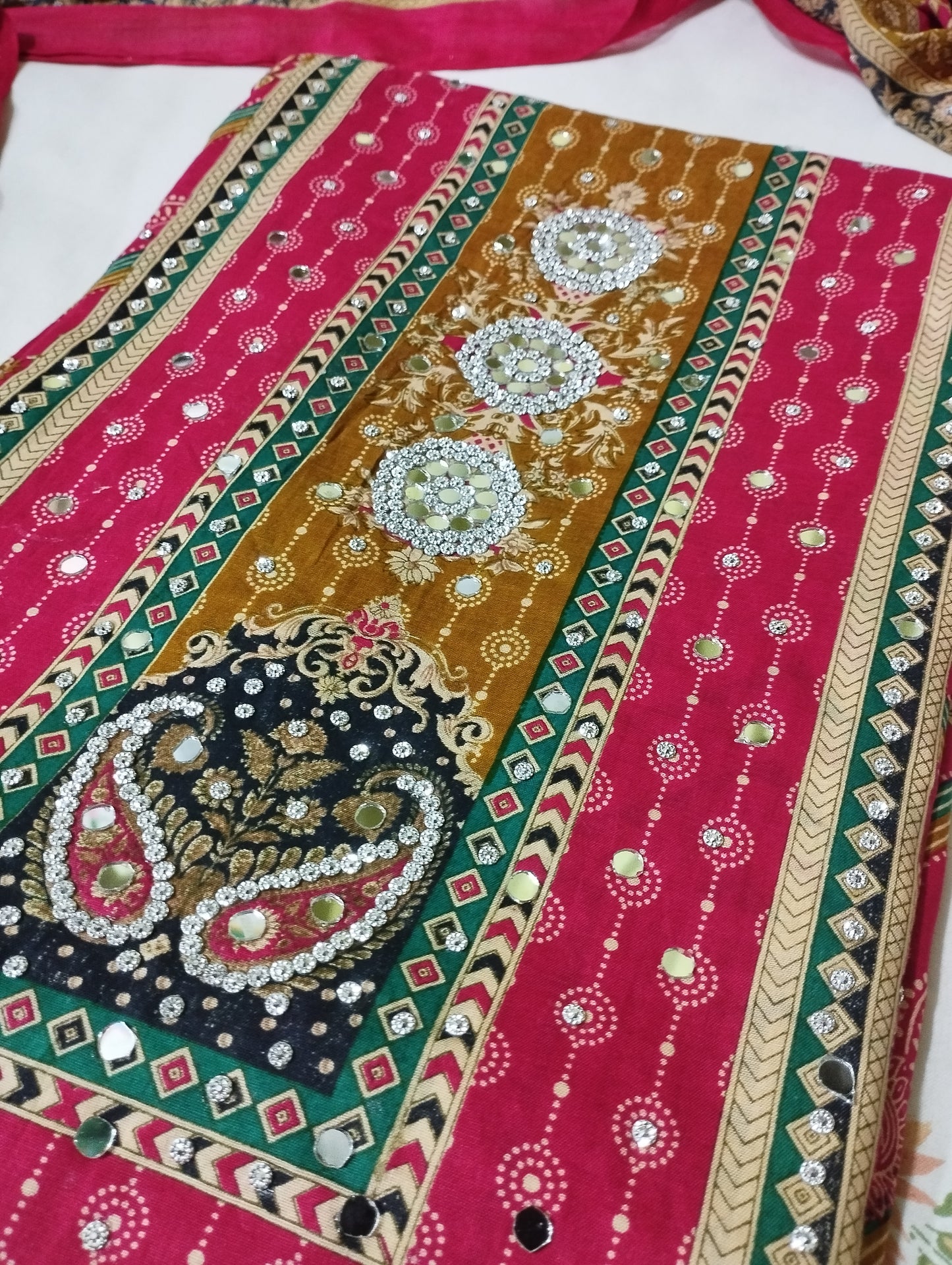 Karchupi Printed Three Piece