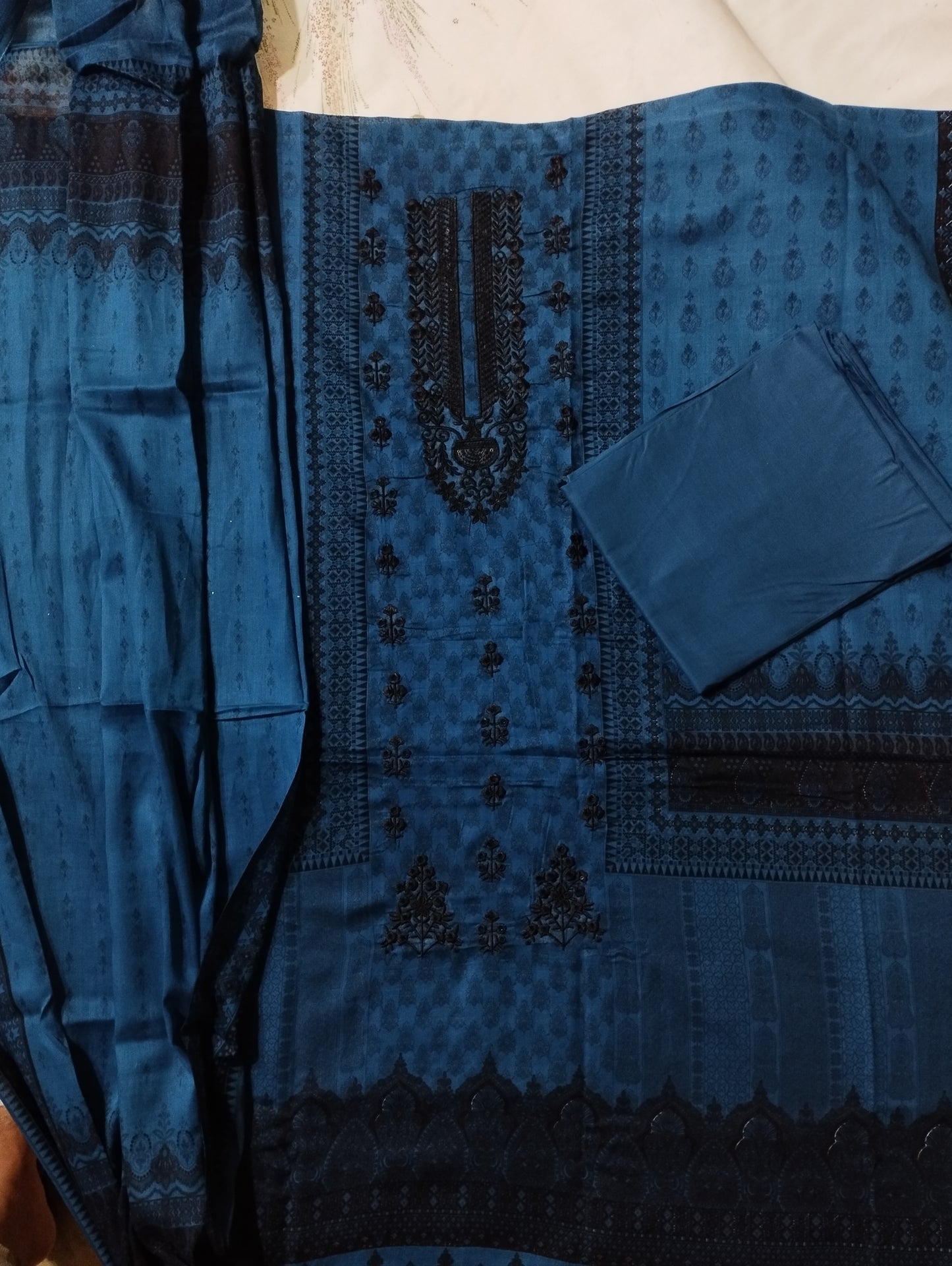 Dark Blue Luxury Three Piece