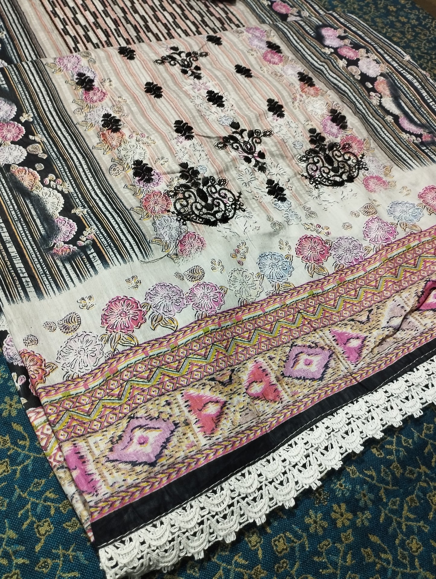 Cotton Printed Three Piece 02