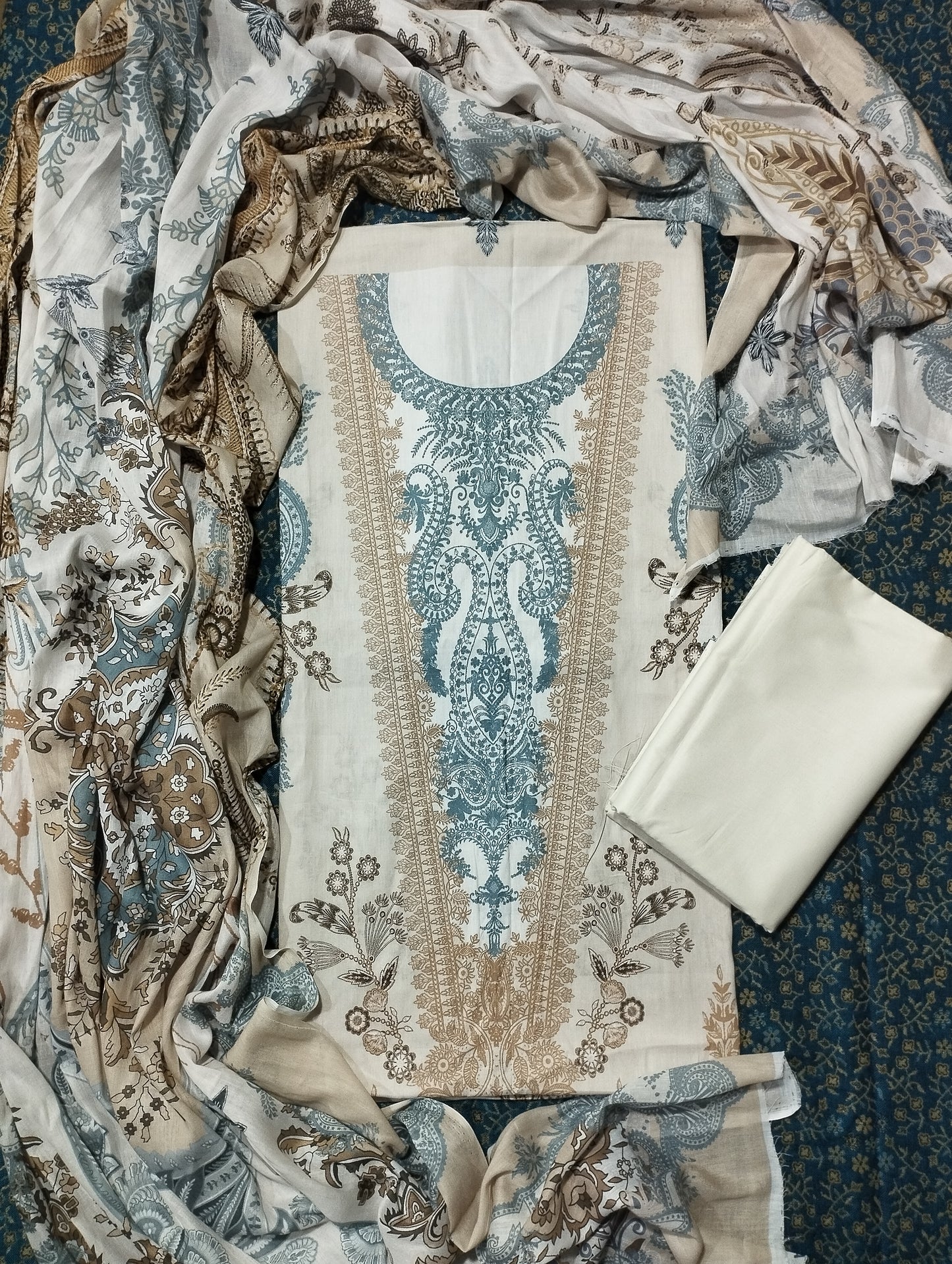 Cotton Printed Three Piece 03