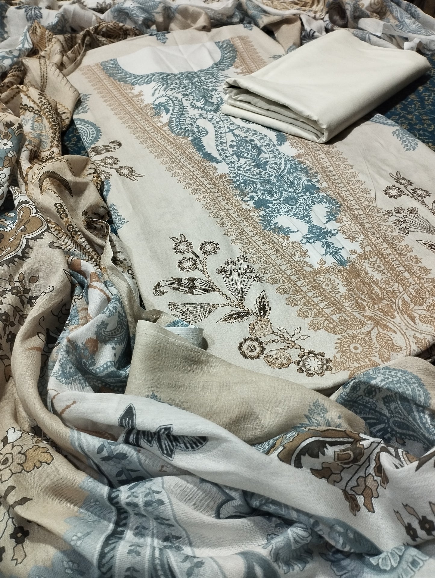 Cotton Printed Three Piece 03