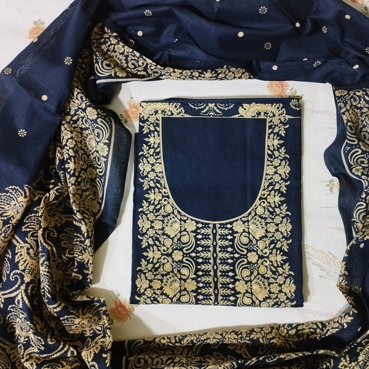Premium luxury printed three piece