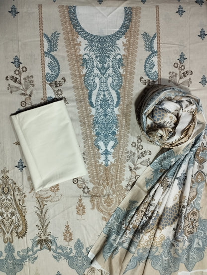 Cotton Printed Three Piece 03