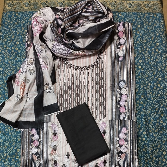Cotton Printed Three Piece 02