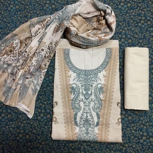 Cotton Printed Three Piece 03