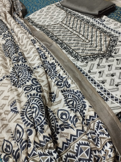 Cotton Printed Three Piece 01